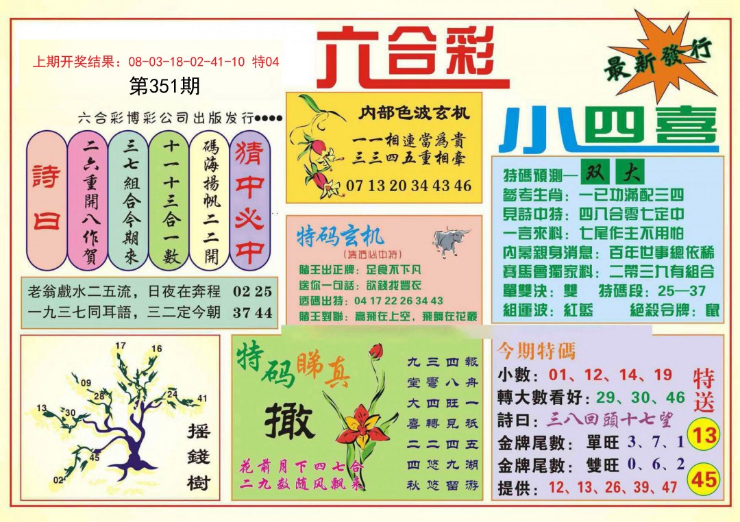 2024351期小四喜