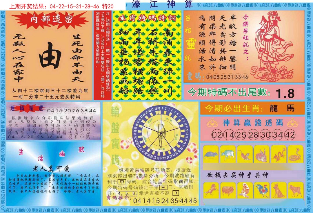 2024362期濠江神算B