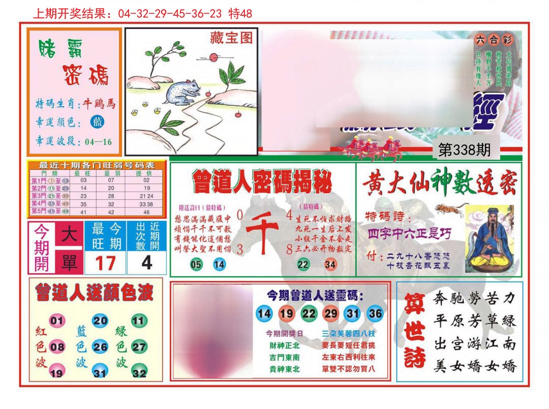 2024338期赢钱一经