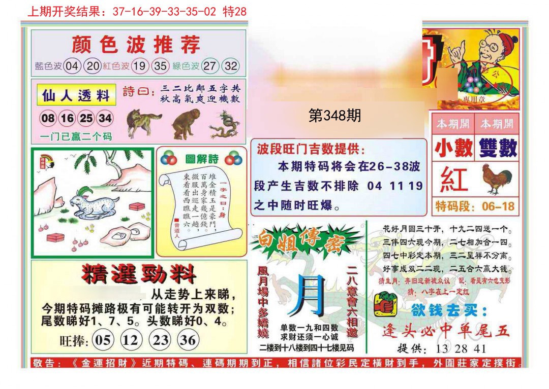 2024348期金运招财