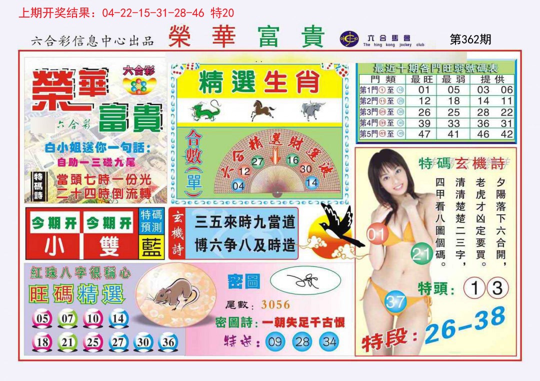 2024362期荣华富贵