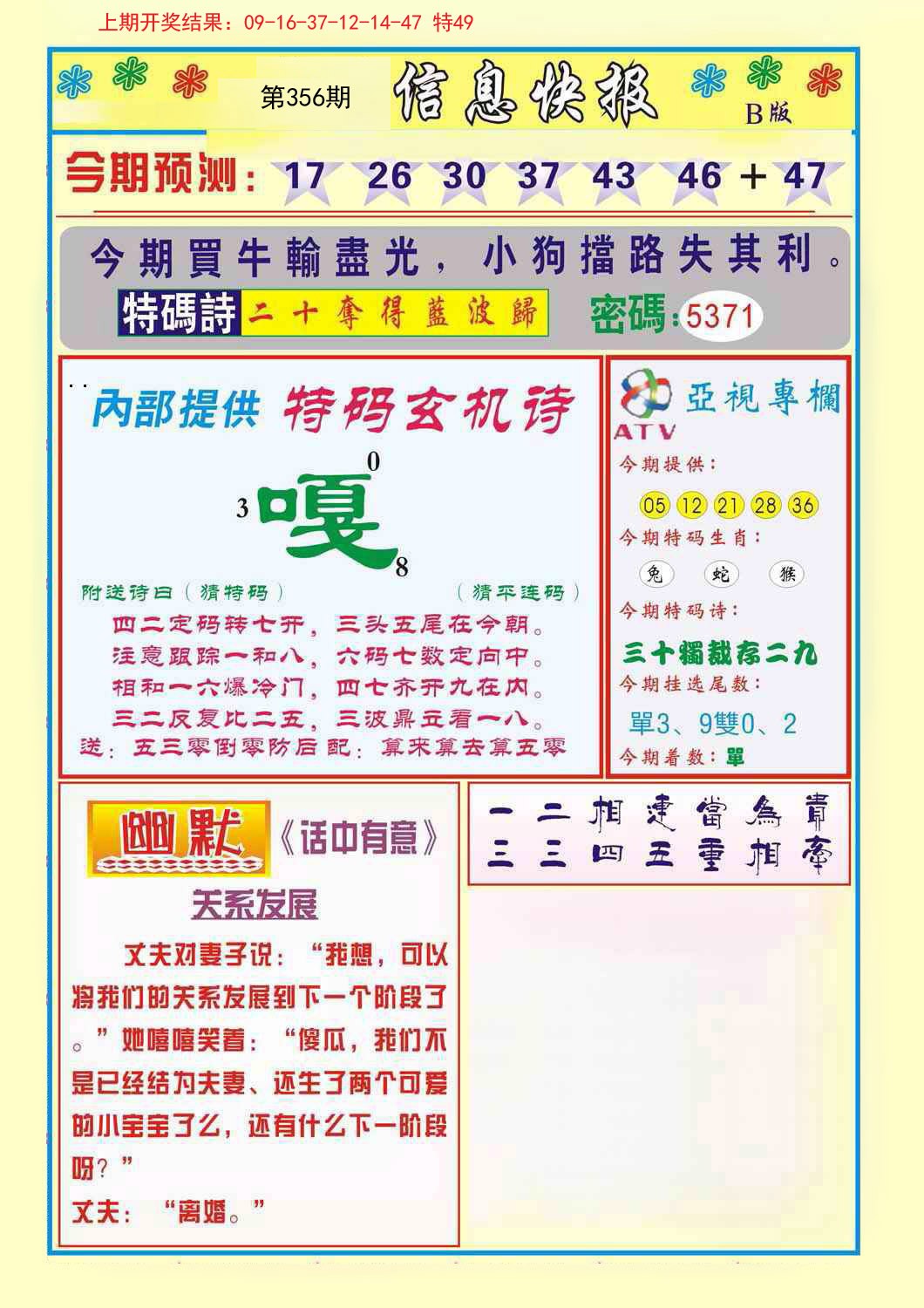 2024356期信息快报B