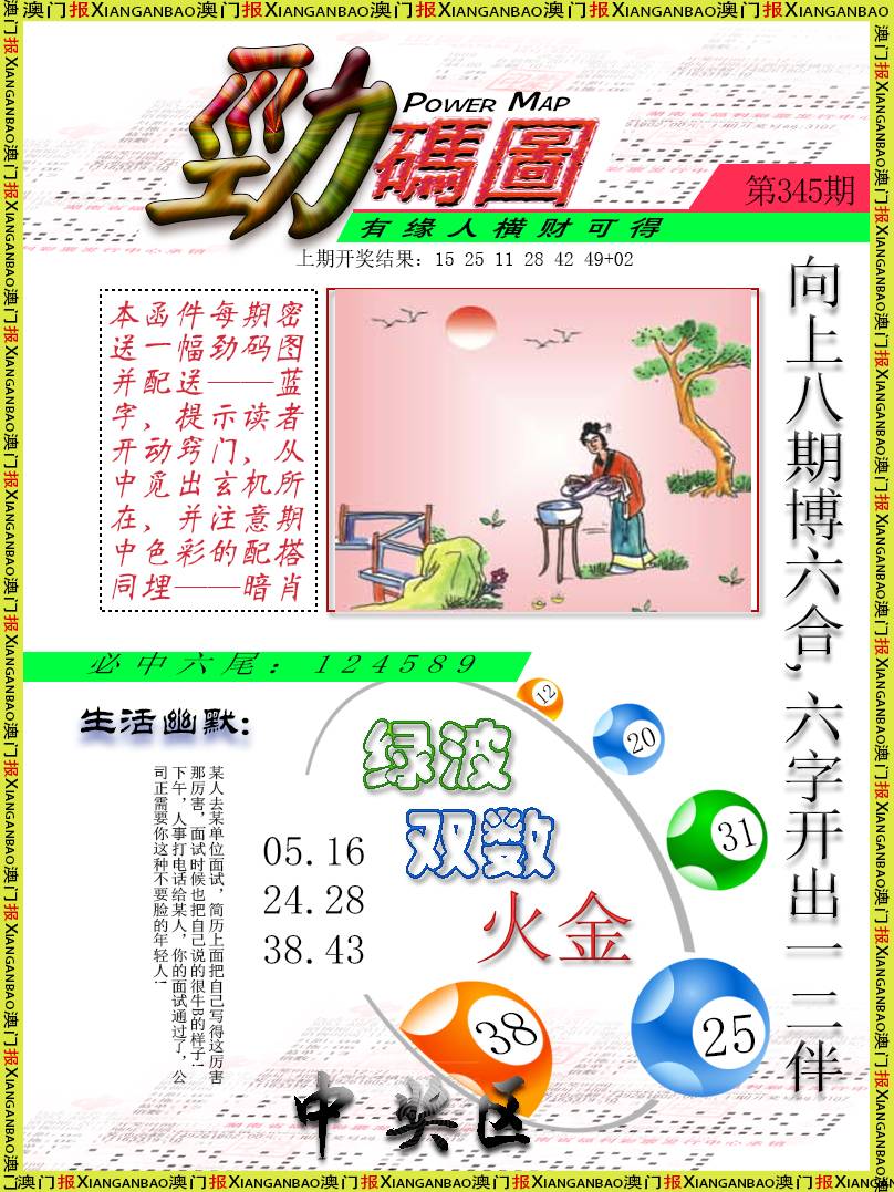 2024345期劲码图