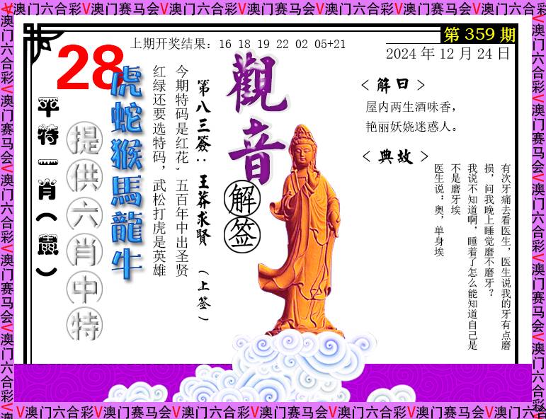 2024359期观音解签
