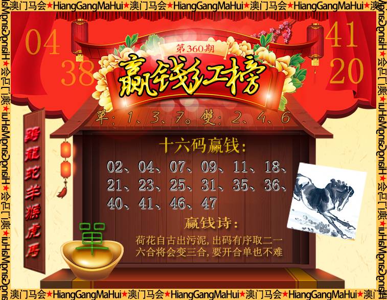 2024360期内部密传