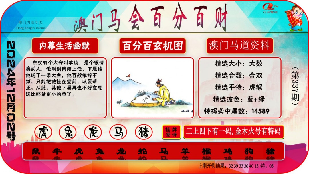 2024337期百分百财经