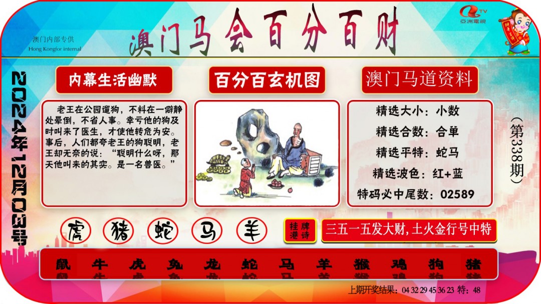 2024338期百分百财经