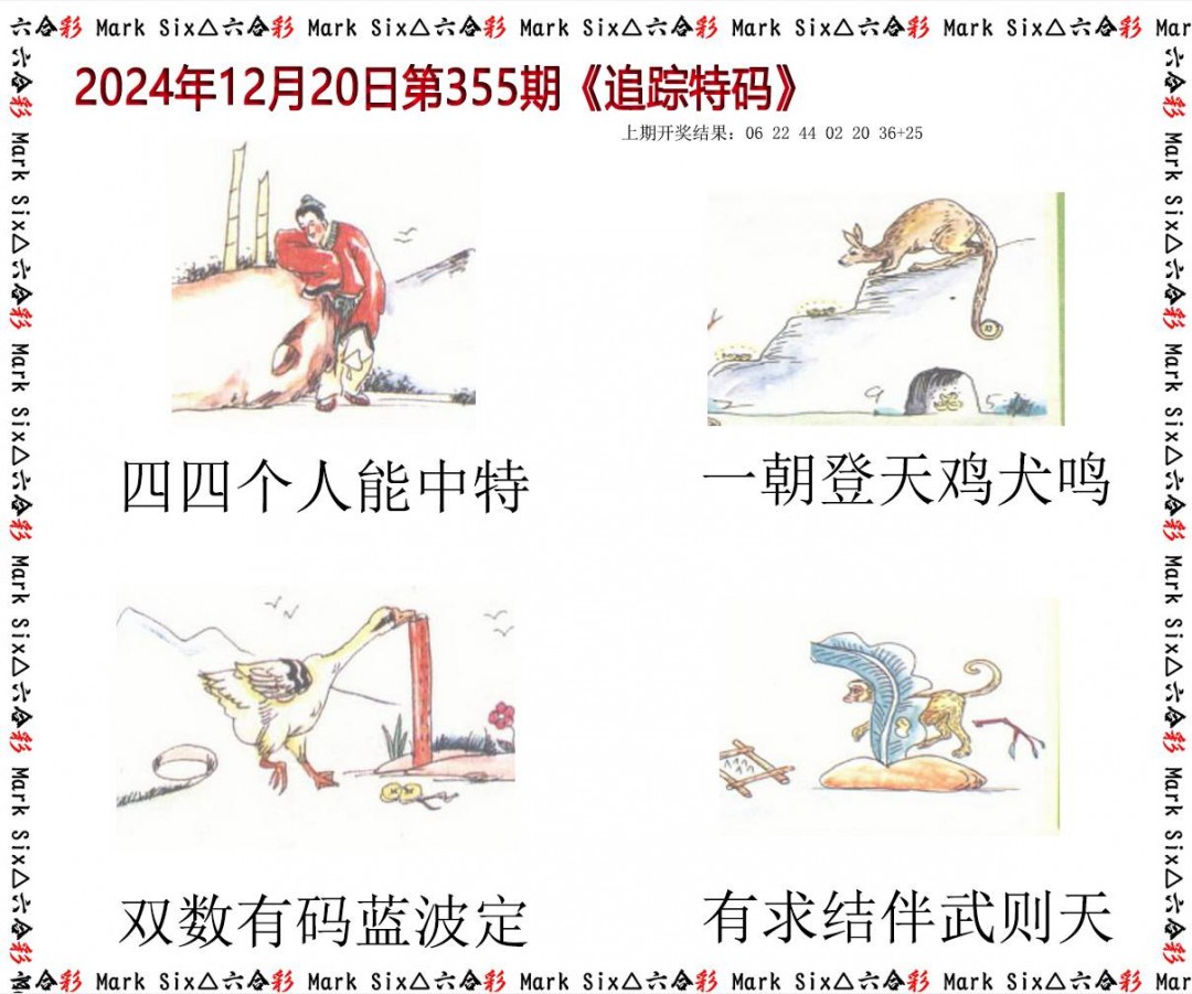 2024355期追踪特码