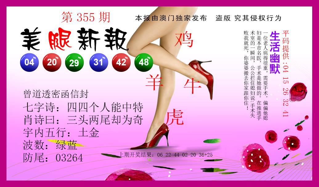 2024355期美腿新报