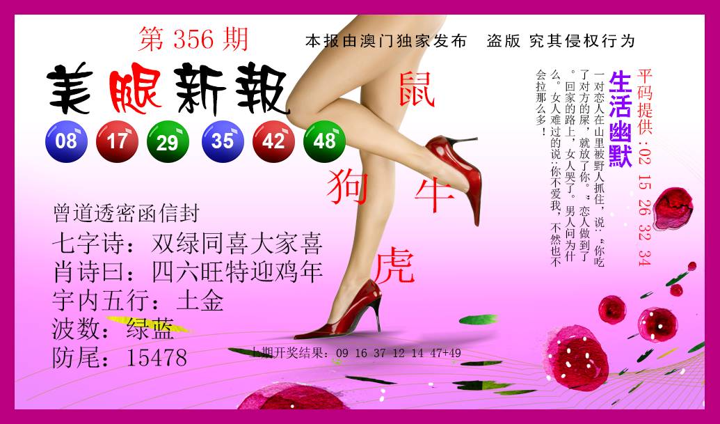 2024356期美腿新报