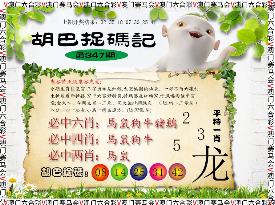 2024347期胡巴抓码记