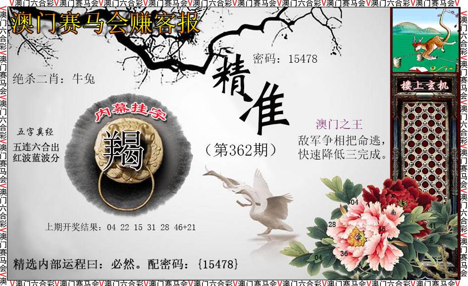 2024362期赚客报