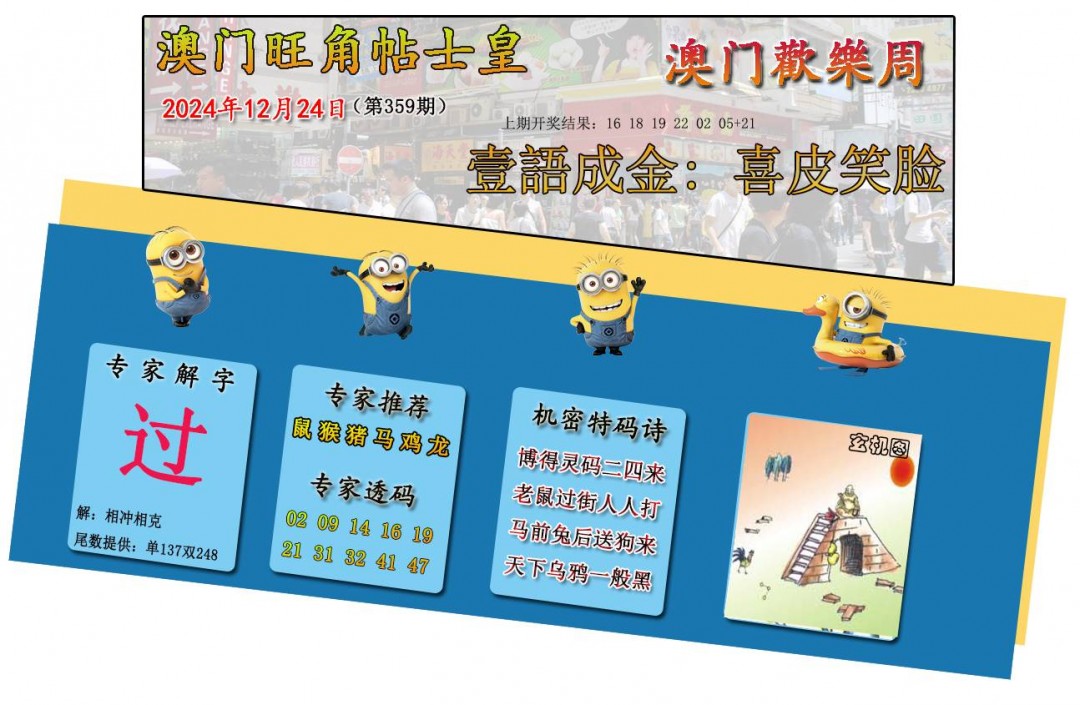 2024359期旺角贴士皇