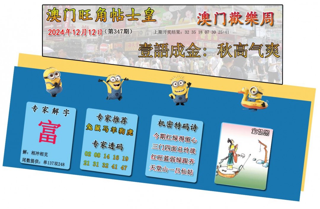 2024347期旺角贴士皇