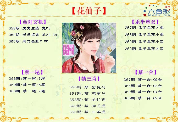 2024360期花仙子