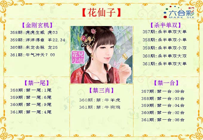2024361期花仙子
