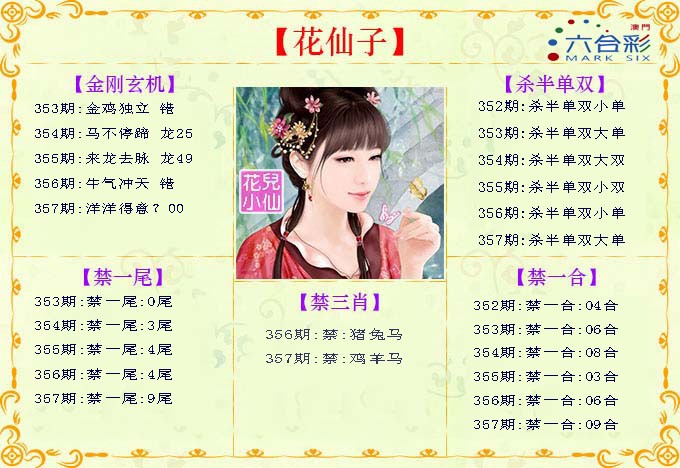 2024357期花仙子