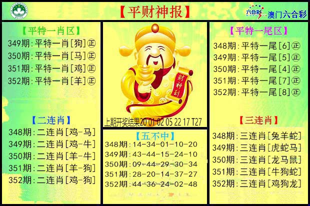2024352期平财神