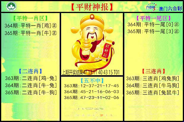 2024365期平财神