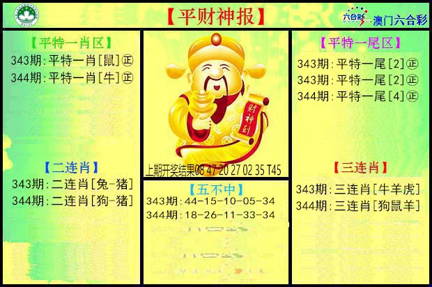 2024344期平财神