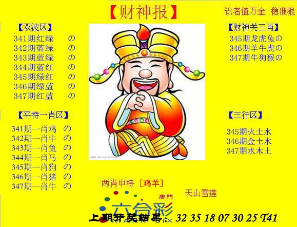 2024347期黄财神
