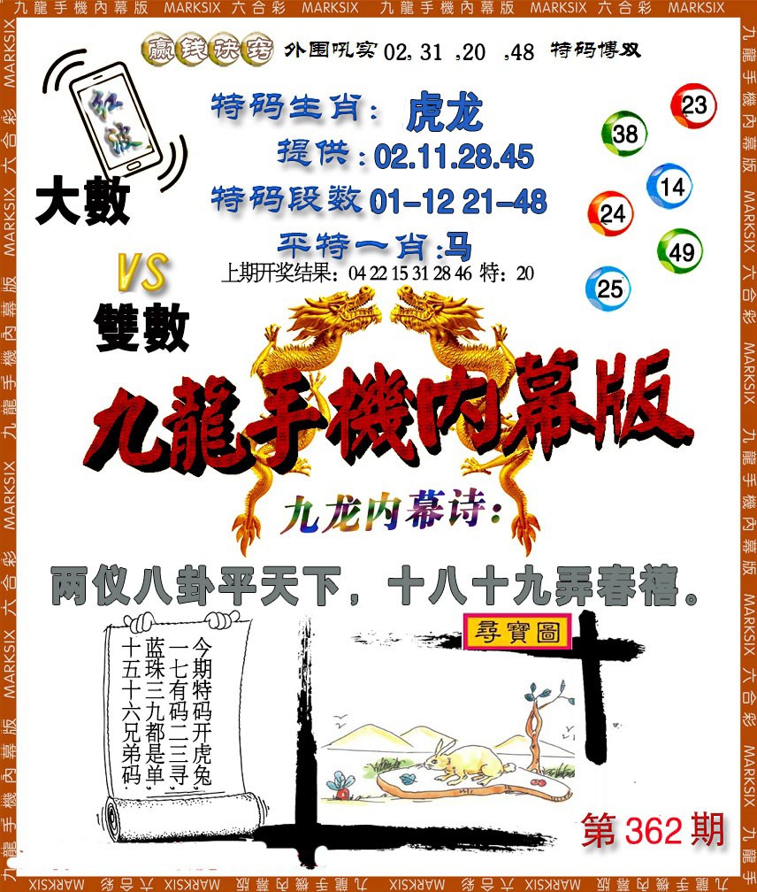2024362期手机内幕