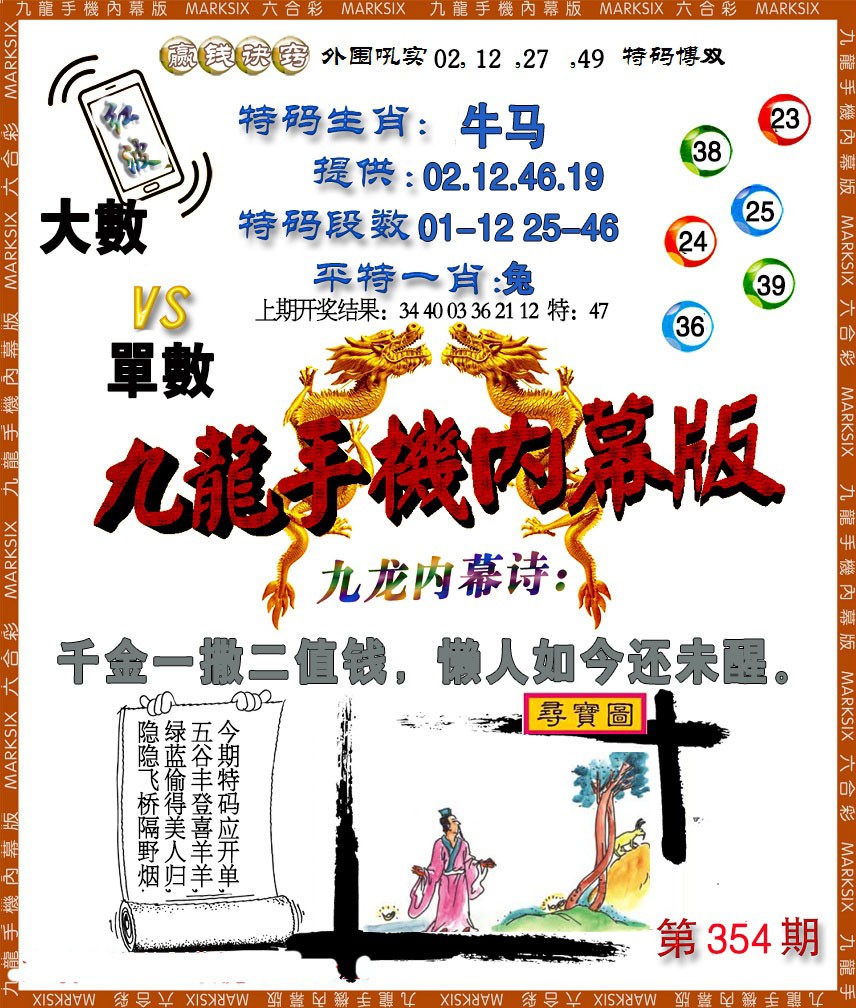 2024354期手机内幕