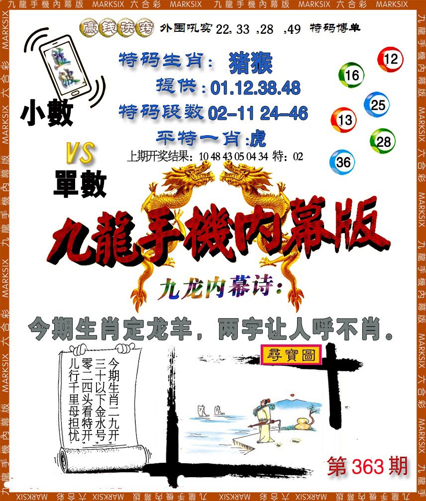 2024363期手机内幕