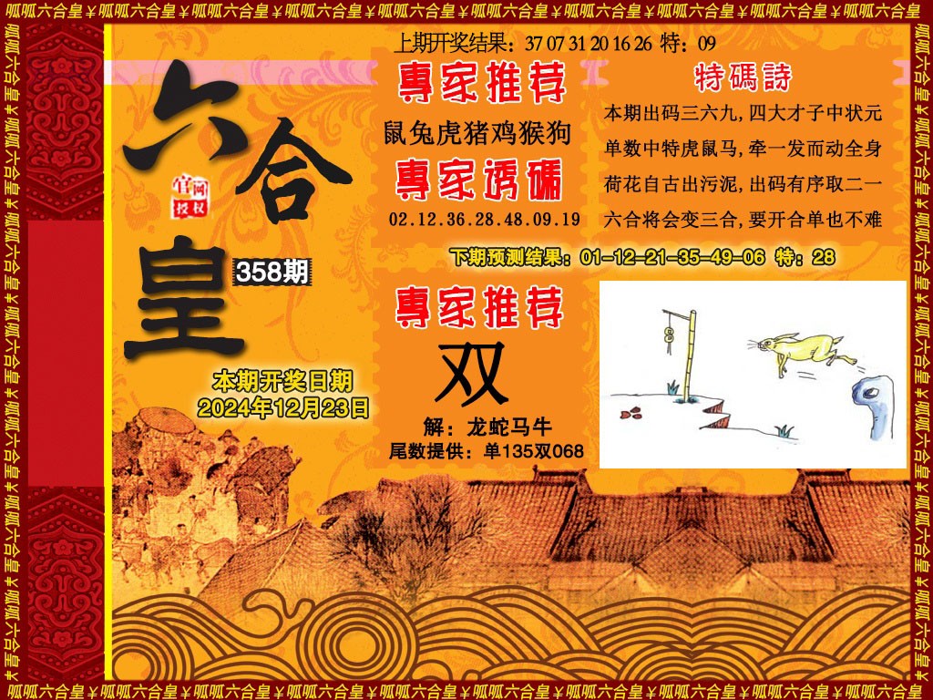 2024358期六合皇1