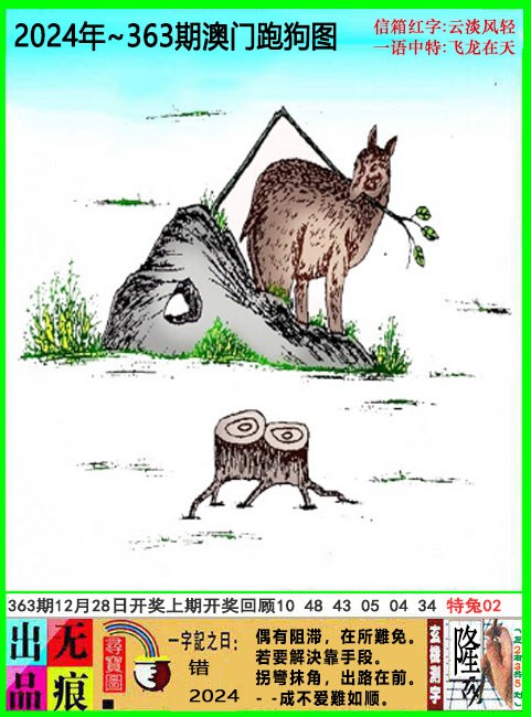 2024363期澳门跑狗无痕版