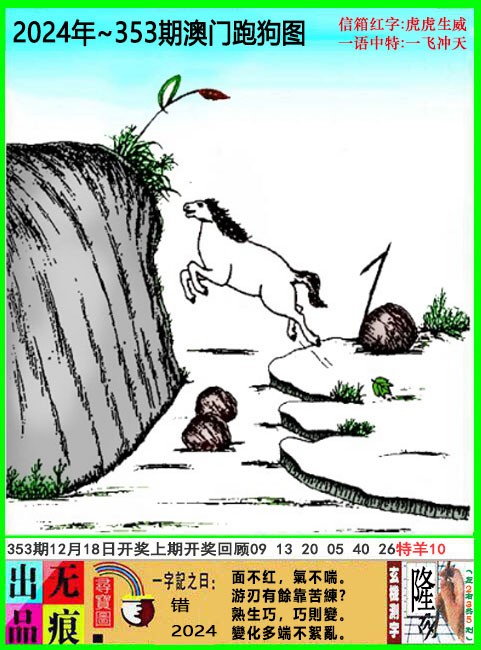 2024353期澳门跑狗无痕版