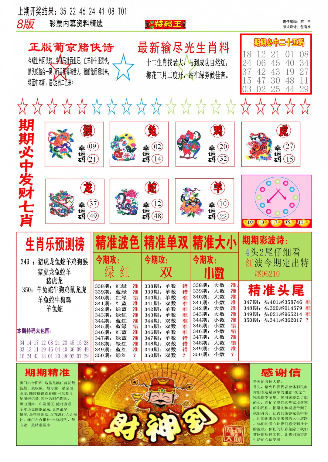 2024350期特码王B