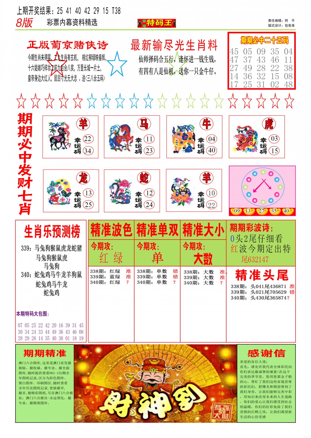 2024340期特码王B