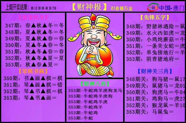 2024353期紫财神