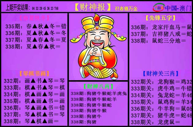 2024338期紫财神