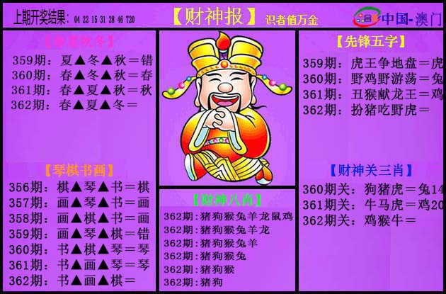 2024362期紫财神