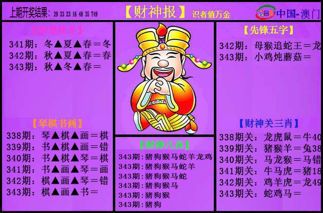 2024343期紫财神
