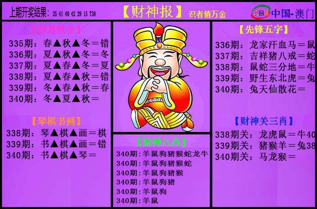 2024340期紫财神