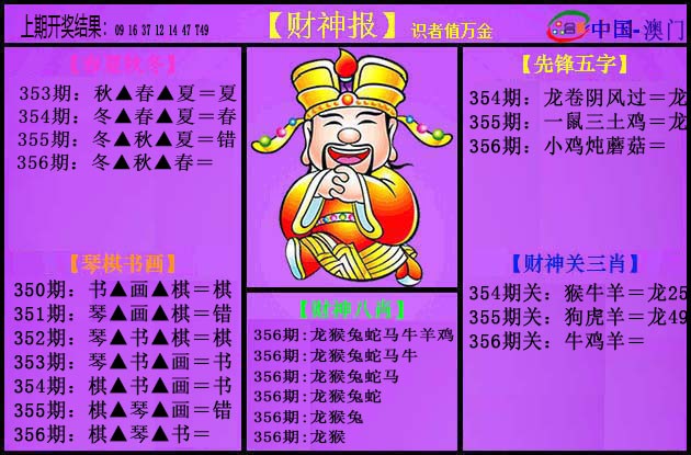 2024356期紫财神