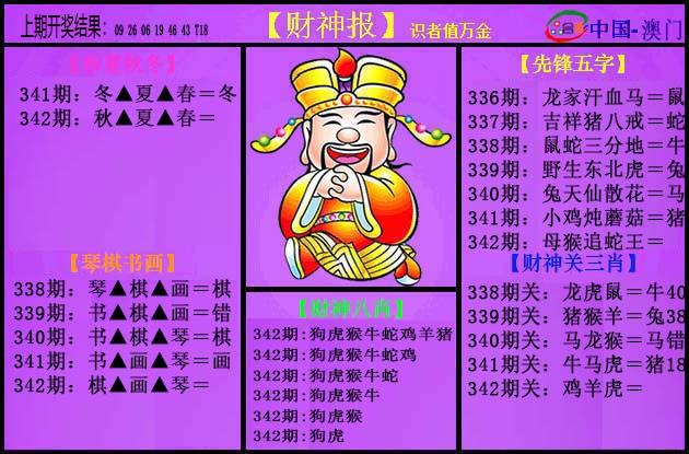 2024342期紫财神
