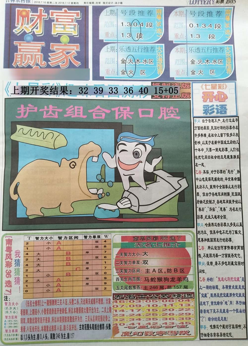 2024337期七星彩图(高清)