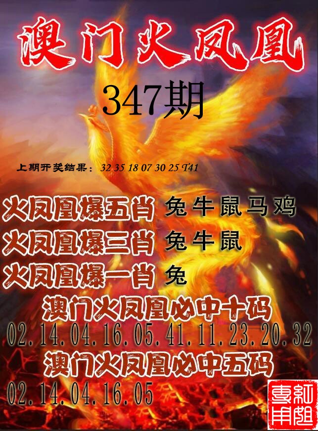 2024347期火凤凰