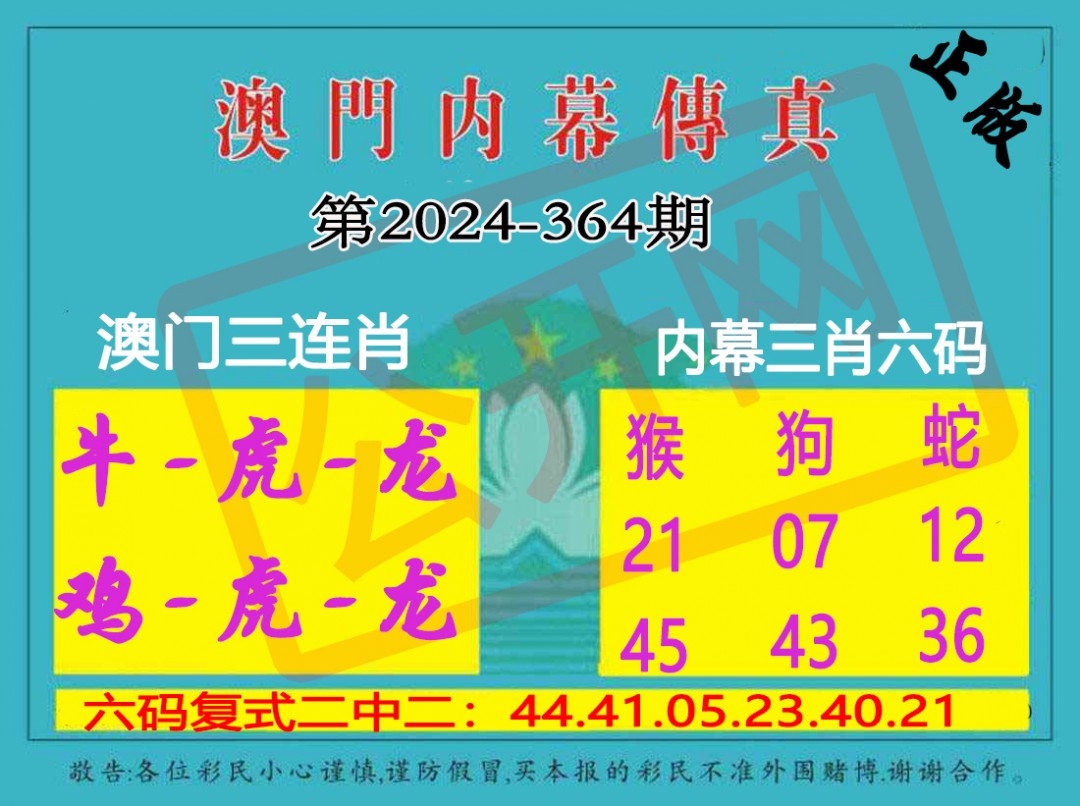 2024364期内幕传真三肖版