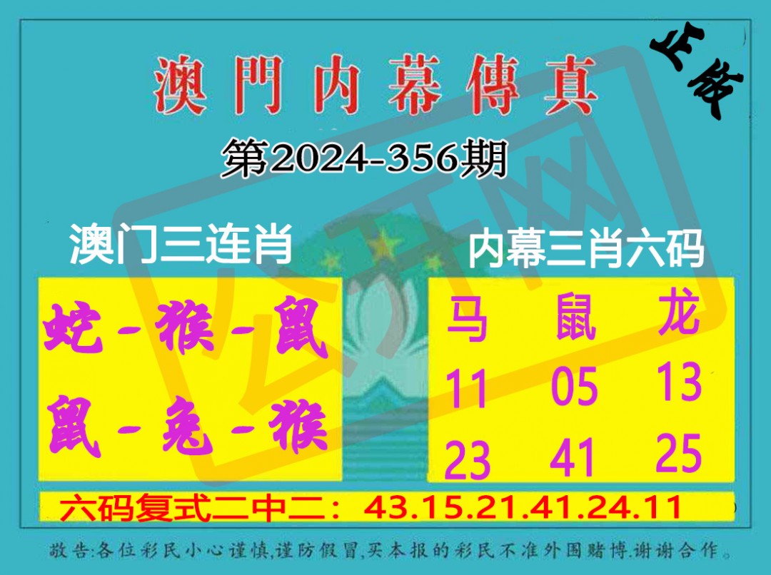 2024356期内幕传真三肖版