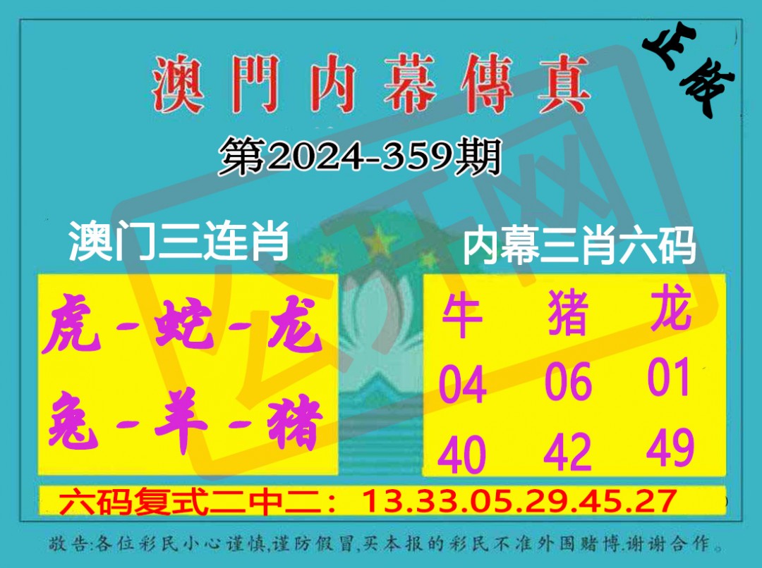 2024359期内幕传真三肖版