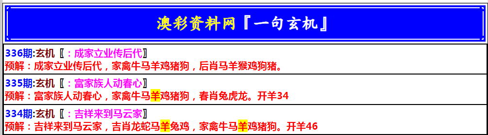 2024336期澳门一句玄机