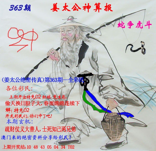 2024363期姜太公神算报
