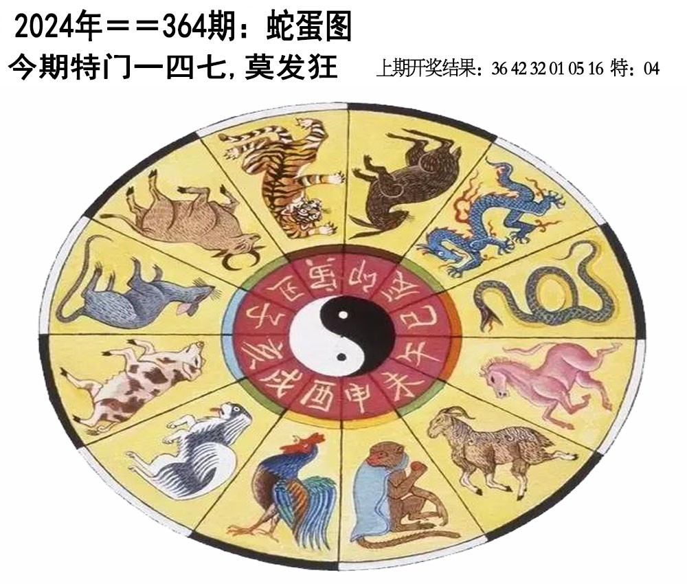 2024364期另版蛇蛋图
