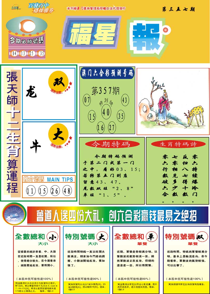 2024357期福星报