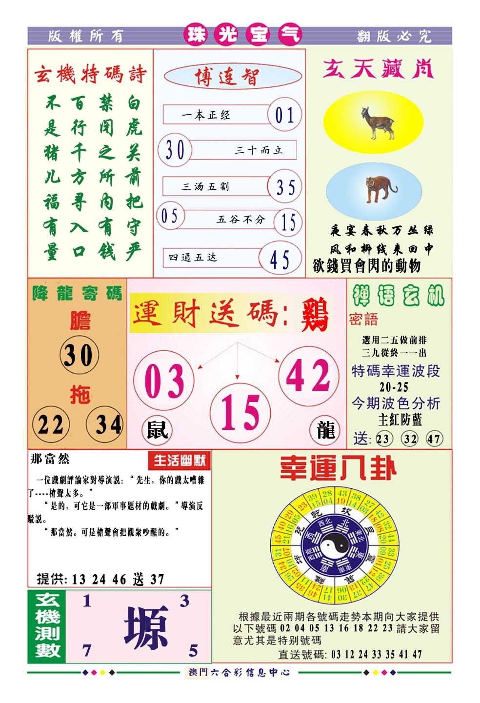2024361期珠光宝气